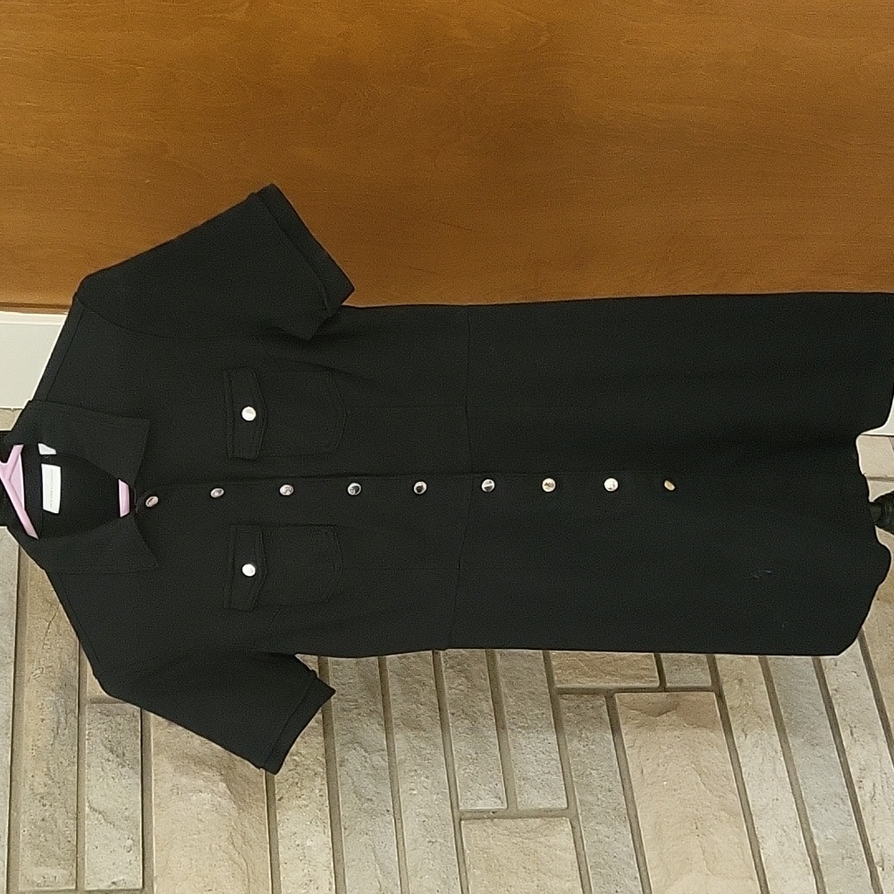 New York and Company Small Petite Black Dress